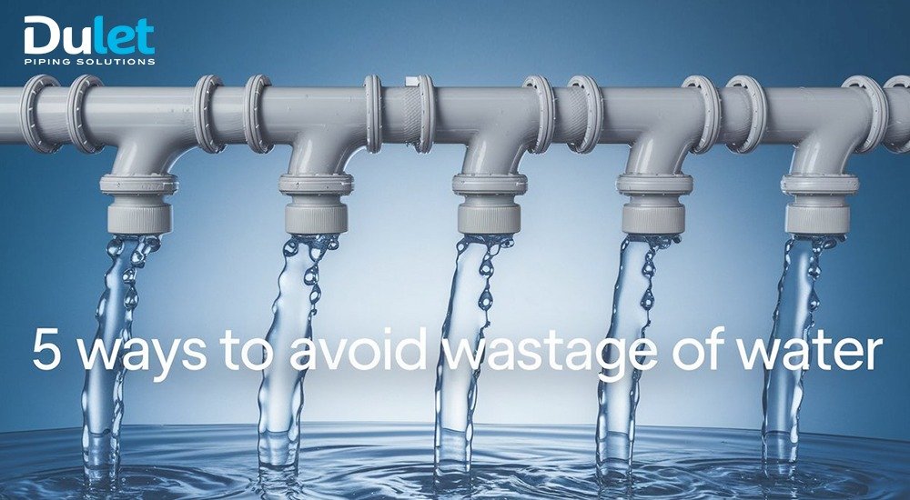 5 ways to avoid wastage of water